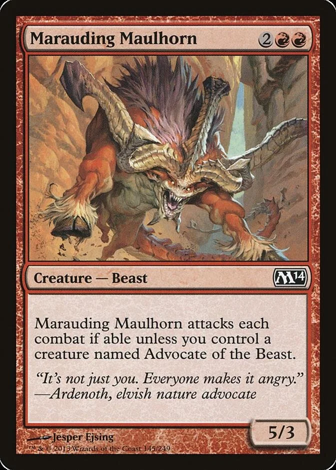 Marauding Maulhorn [M14] (F)
