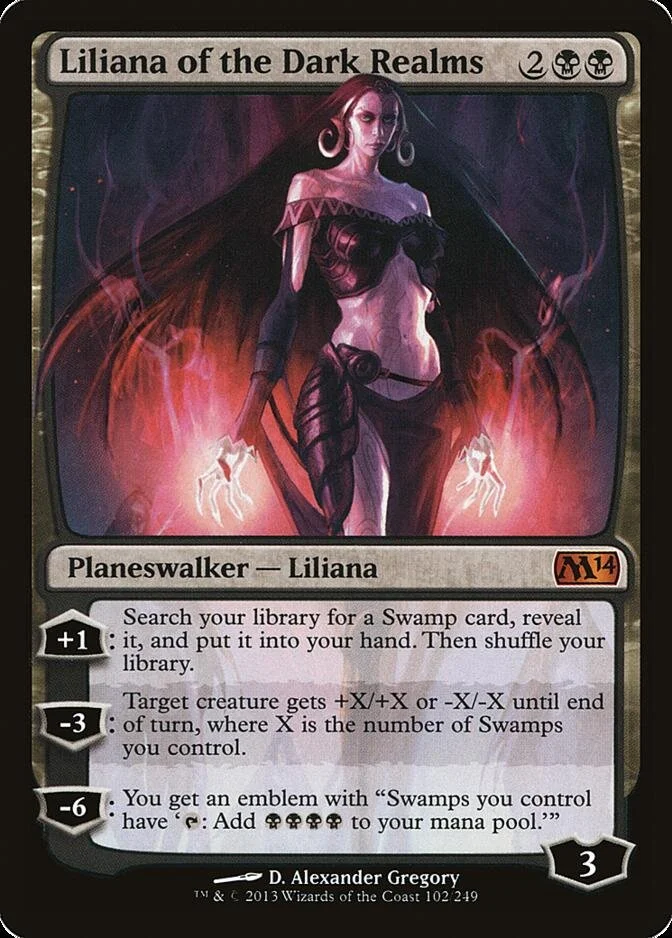 Liliana of the Dark Realms [M14] (F)