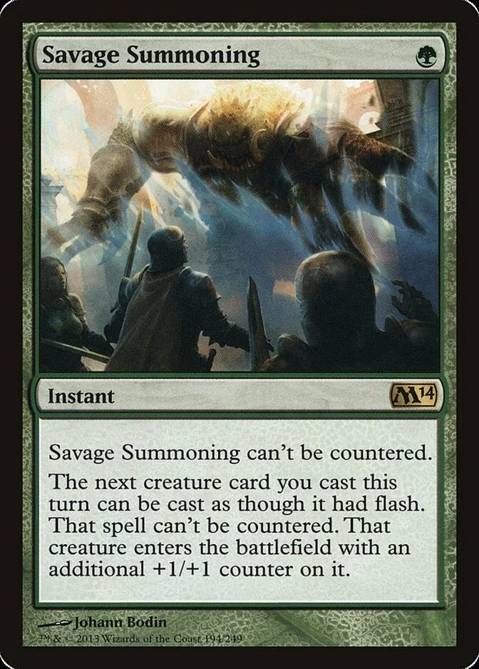 Savage Summoning [M14] (F)