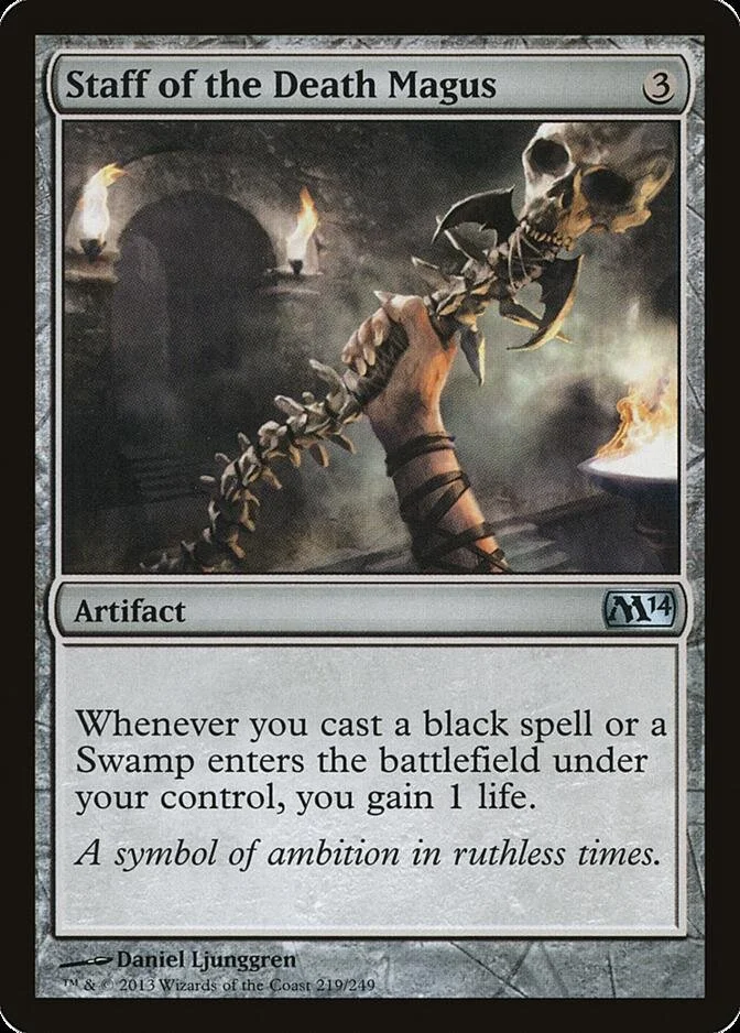 Staff of the Death Magus [M14] (F)