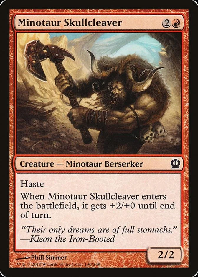 Minotaur Skullcleaver [THS] (F)