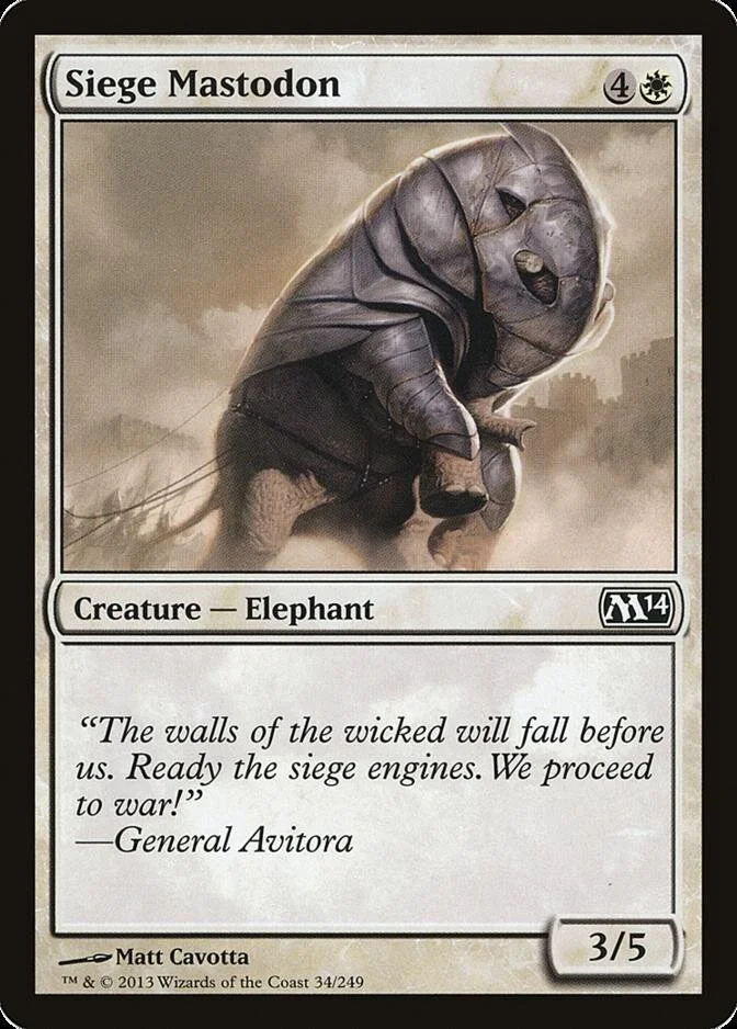 Siege Mastodon [M14] (F)