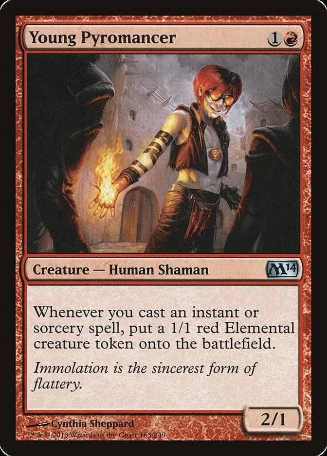 Young Pyromancer [M14] (F)