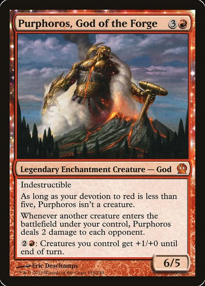 Purphoros, God of the Forge [THS] (F)
