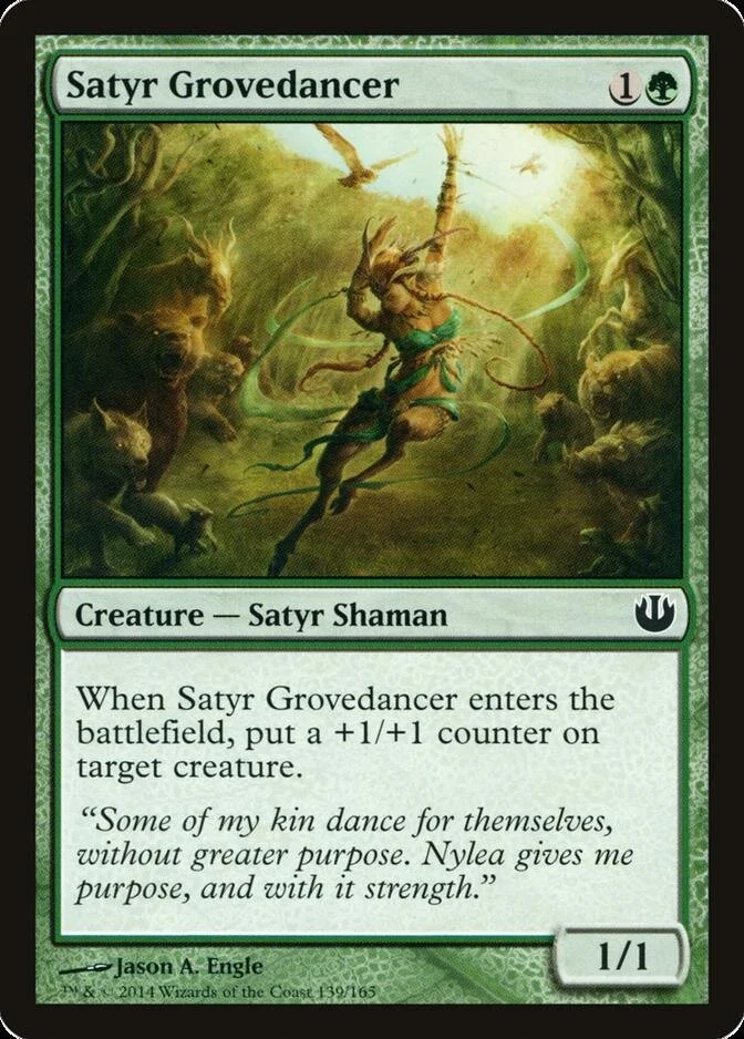 Satyr Grovedancer [JOU]