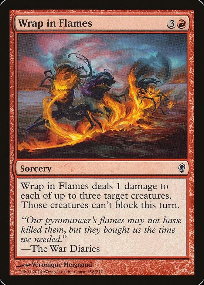 Wrap in Flames [CNS] (F)