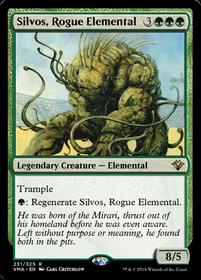 Silvos, Rogue Elemental [VMA]