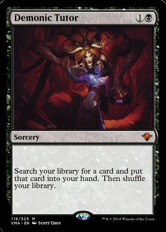 Demonic Tutor [VMA] (F)