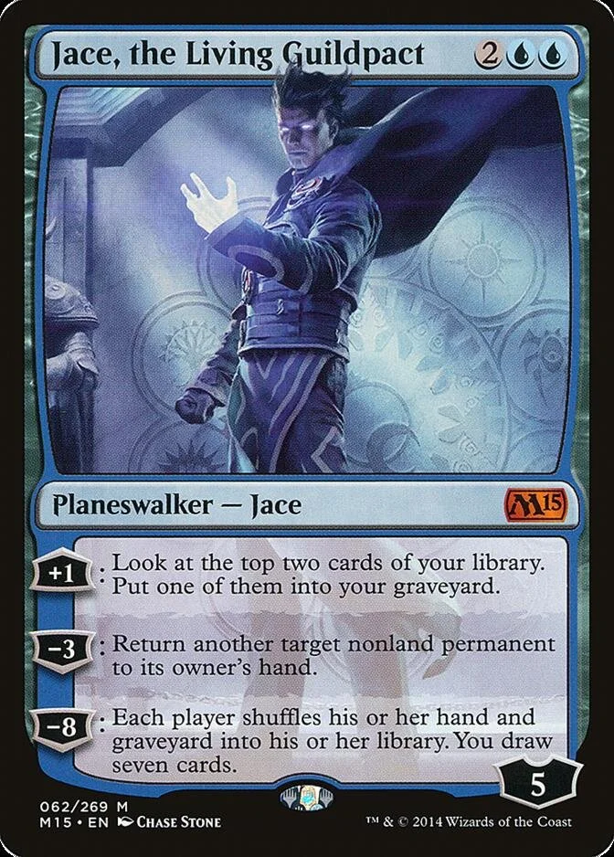 Jace, the Living Guildpact [M15] (F)