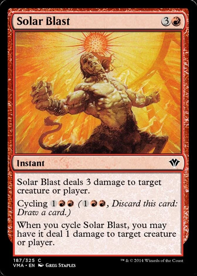 Solar Blast [VMA] (F)