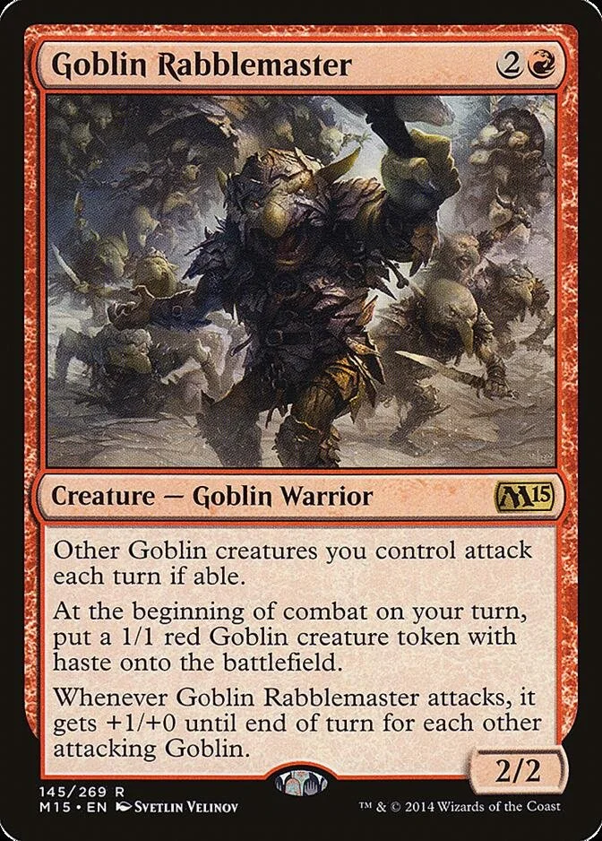 Goblin Rabblemaster [M15] (F)
