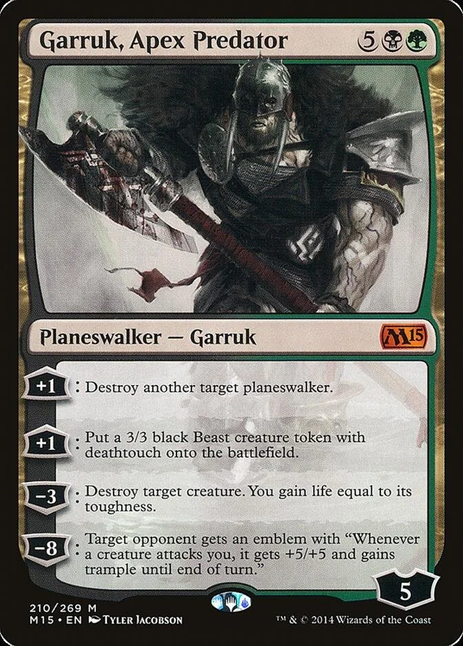 Garruk, Apex Predator [M15] (F)