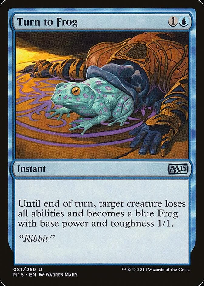 Turn to Frog [M15]