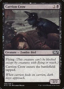 Carrion Crow, Magic 2015 Core Set (M15) Price History