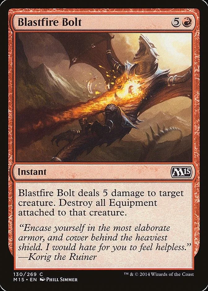 Blastfire Bolt [M15]