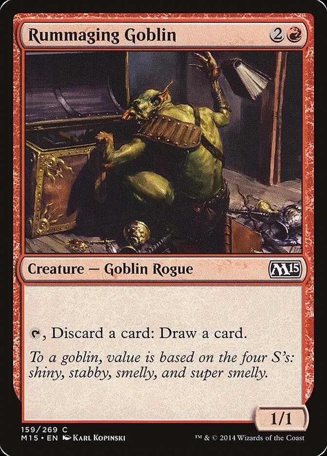 Rummaging Goblin [M15] (F)