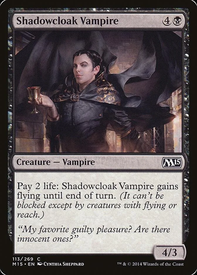 Shadowcloak Vampire [M15] (F)