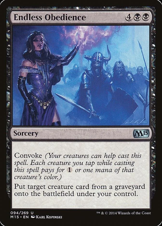 Endless Obedience [M15]