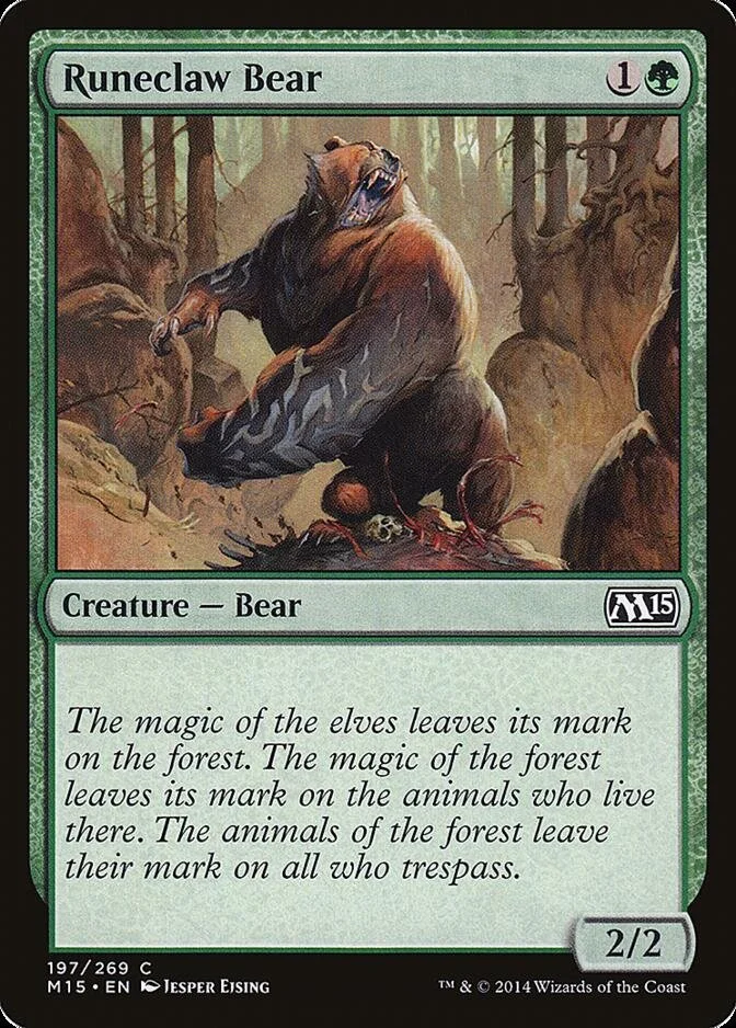 Runeclaw Bear [M15] (F)