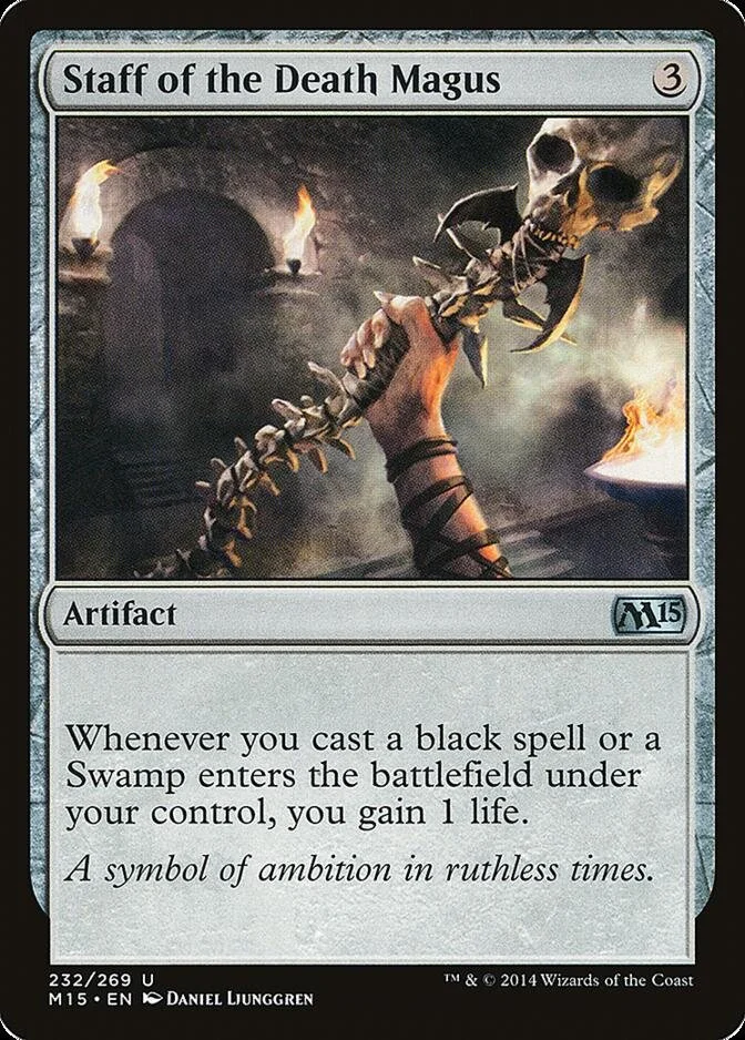 Staff of the Death Magus [M15] (F)