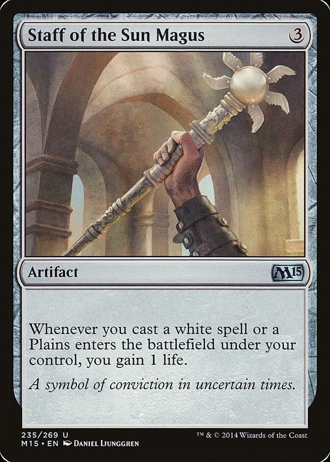 Staff of the Sun Magus [M15] (F)