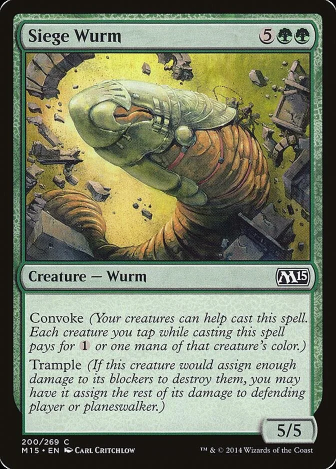 Siege Wurm [M15] (F)