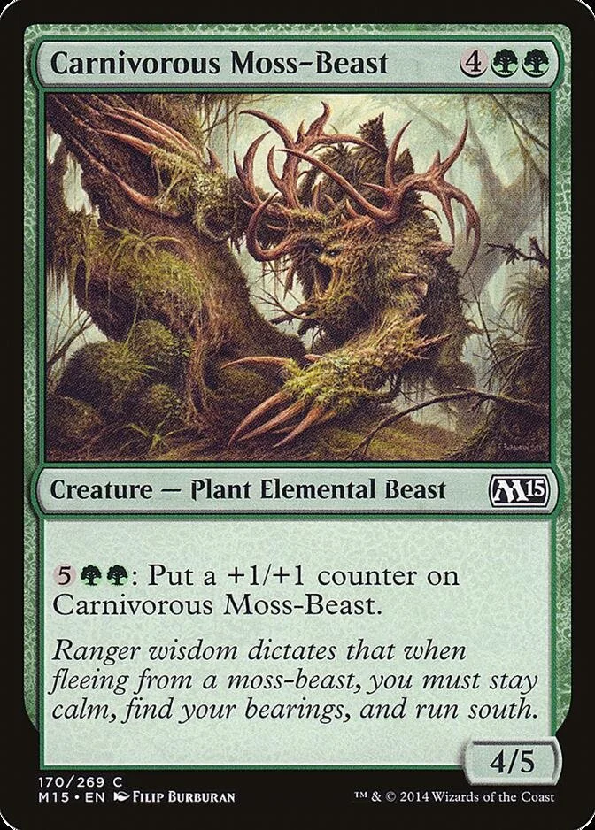 Carnivorous Moss-Beast [M15]