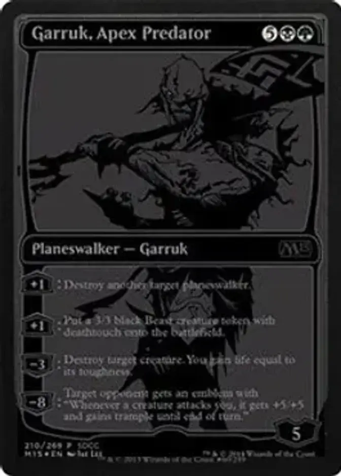 Garruk, Apex Predator [PRM-SDCC14] (F)