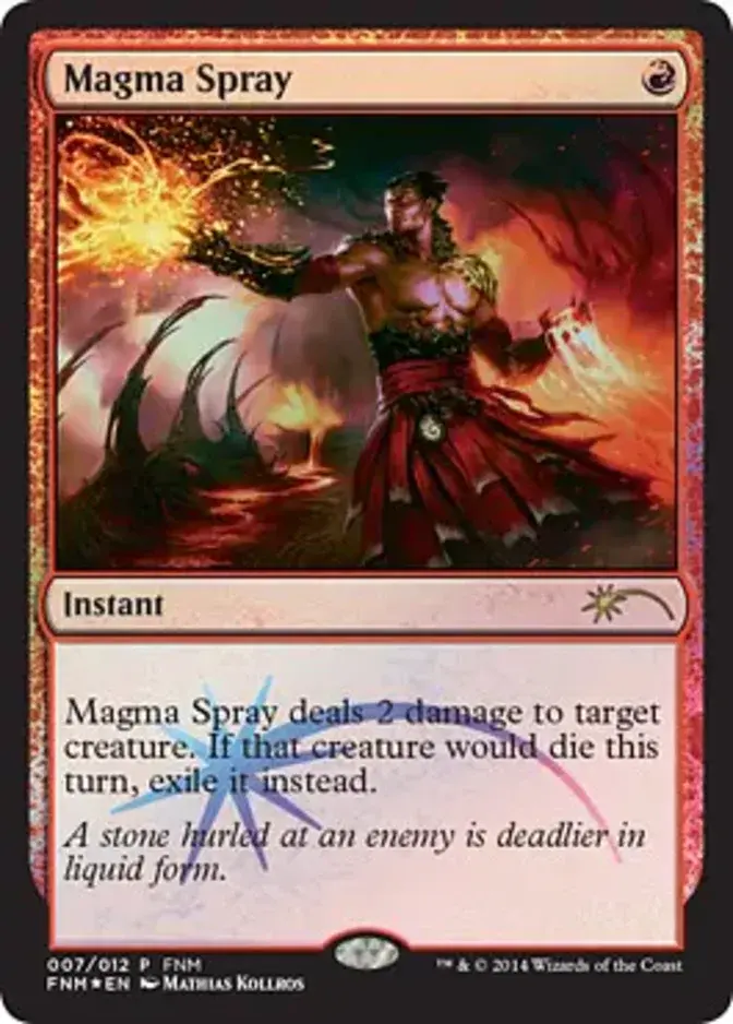 Magma Spray [PRM-FNM] (F)