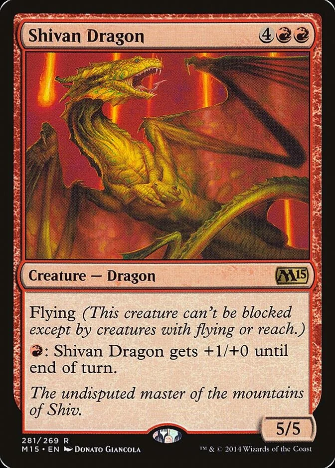 Shivan Dragon [M15]