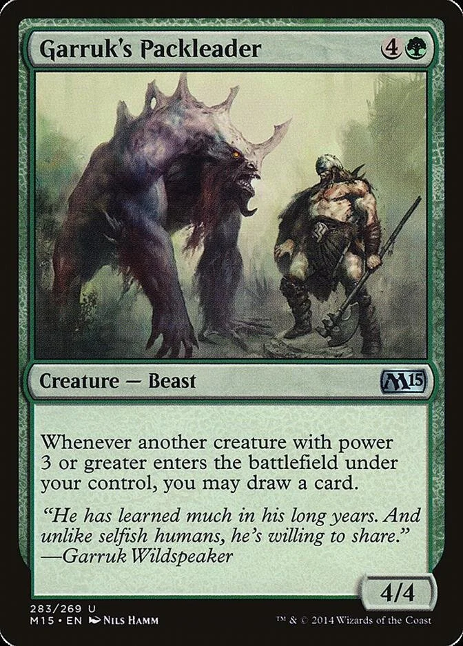 Garruk's Packleader [M15] (F)