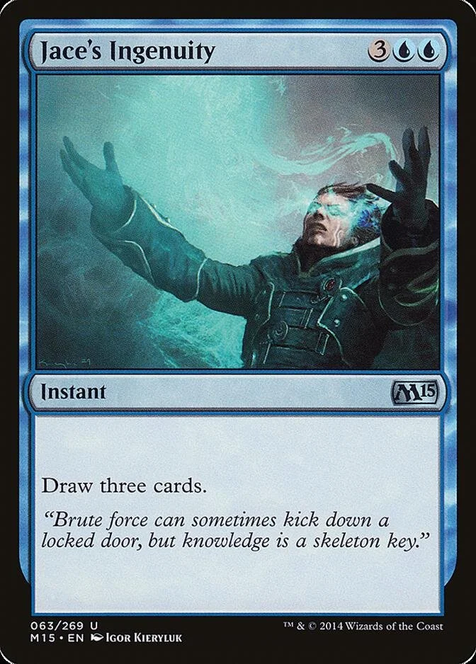 Jace's Ingenuity [M15] (F)