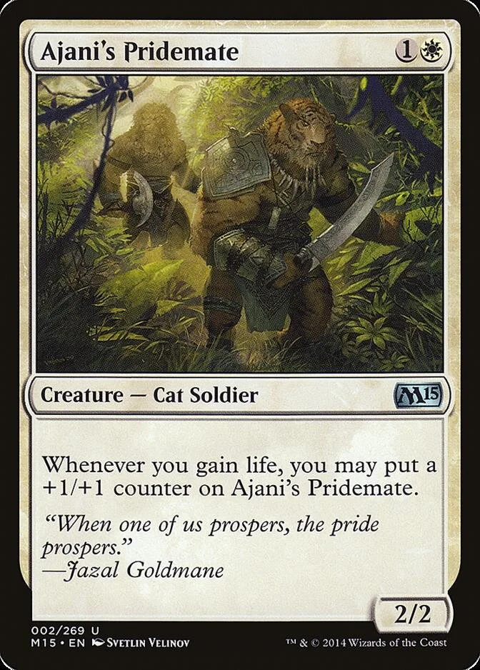 Ajani's Pridemate [M15] (F)