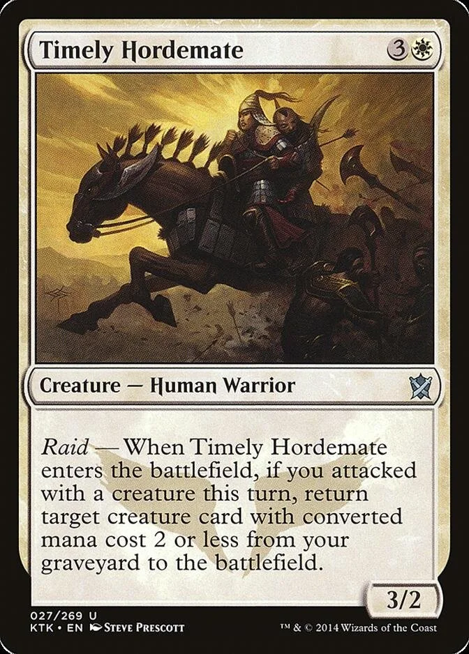 Timely Hordemate [KTK]
