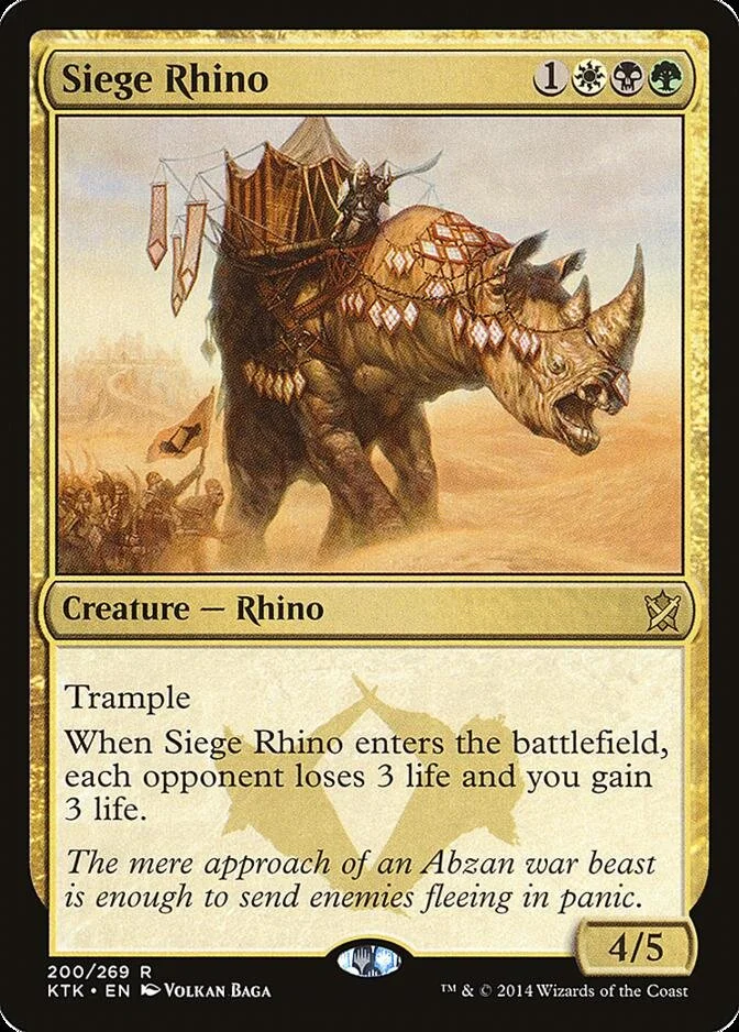 Siege Rhino [KTK] (F)