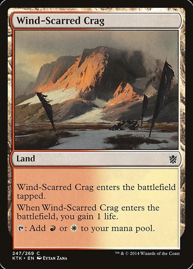 Wind-Scarred Crag [KTK] (F)