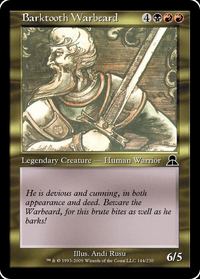 Barktooth Warbeard [ME3] (F)