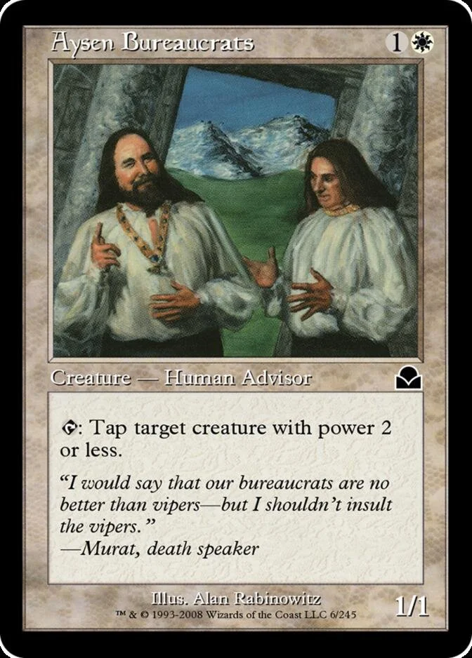 Aysen Bureaucrats [ME2] (F)
