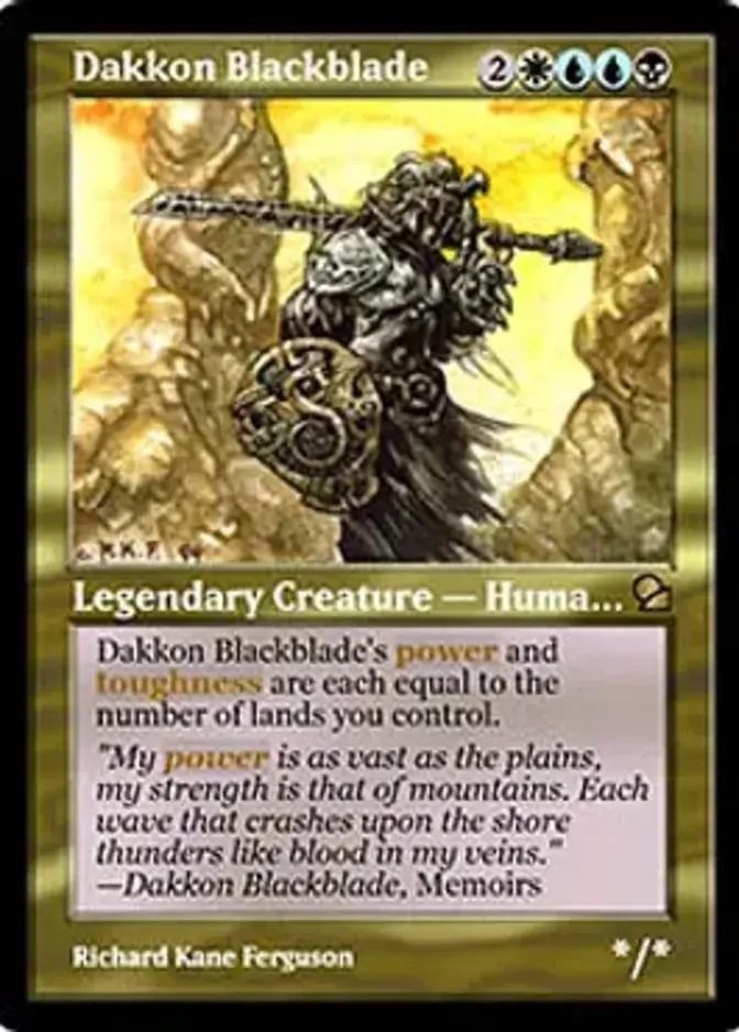 Dakkon Blackblade [MED] (F)