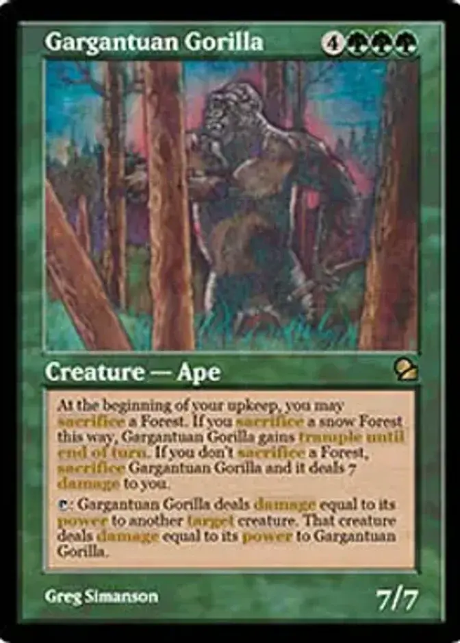 Gargantuan Gorilla [MED] (F)