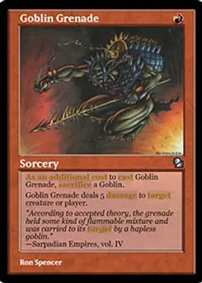 Goblin Grenade [MED] (F)