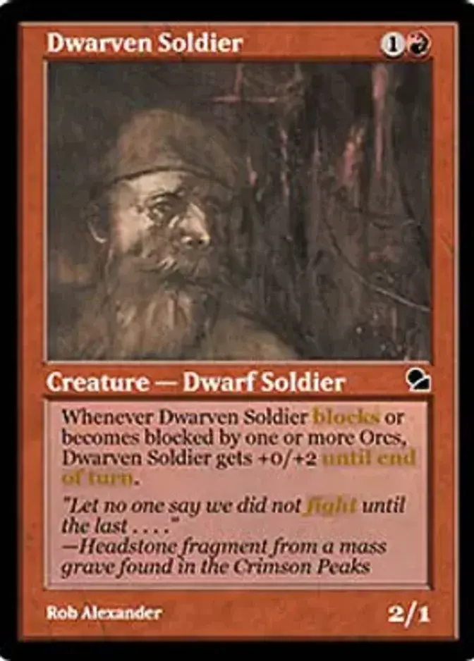 Dwarven Soldier [MED] (F)