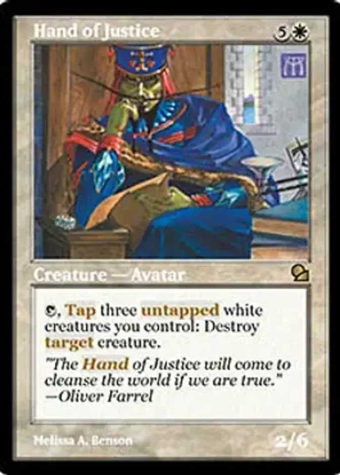Hand of Justice [MED] (F)