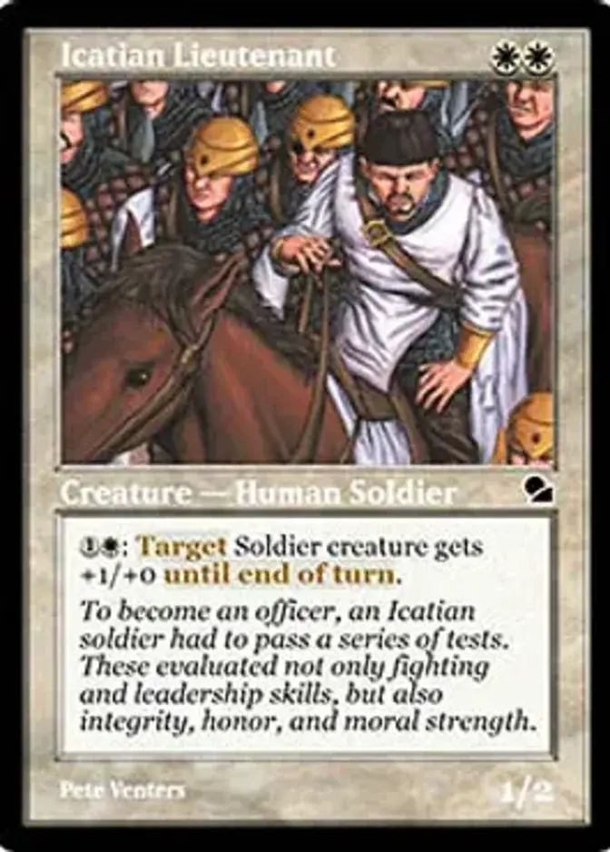 Icatian Lieutenant [MED] (F)