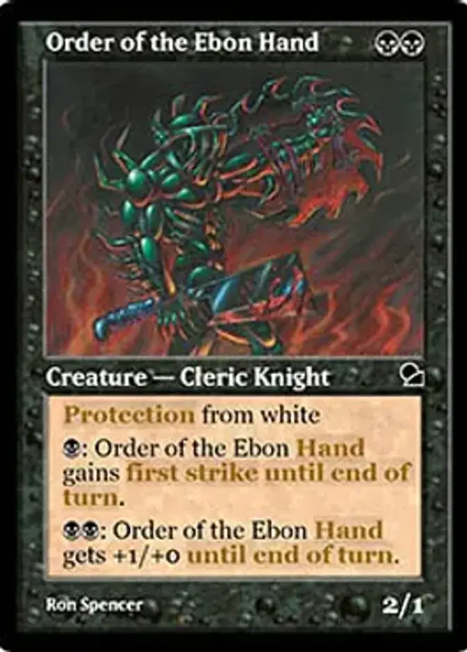 Order of the Ebon Hand [MED] (F)
