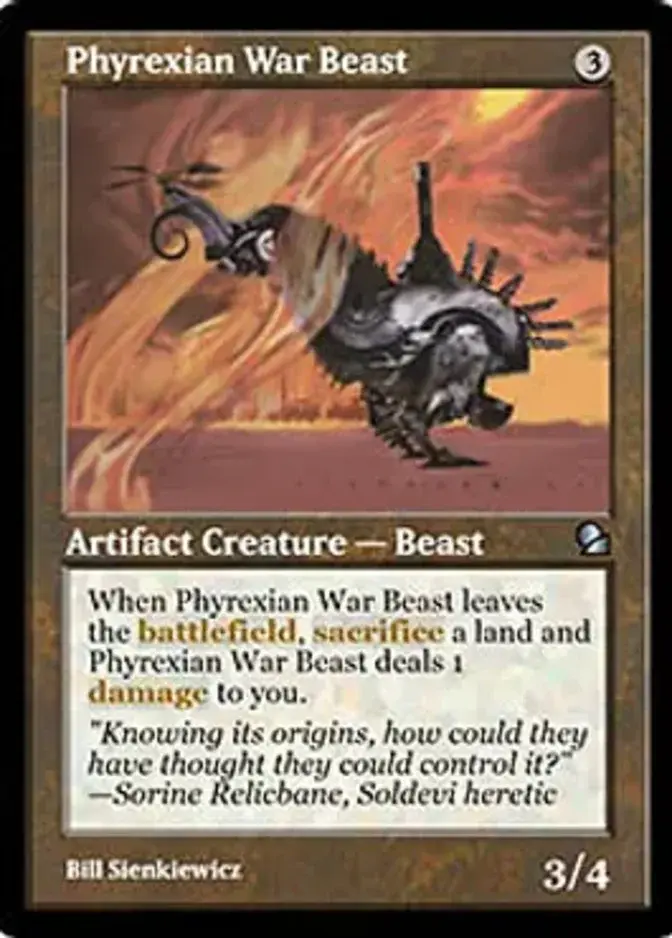 Phyrexian War Beast [MED] (F)
