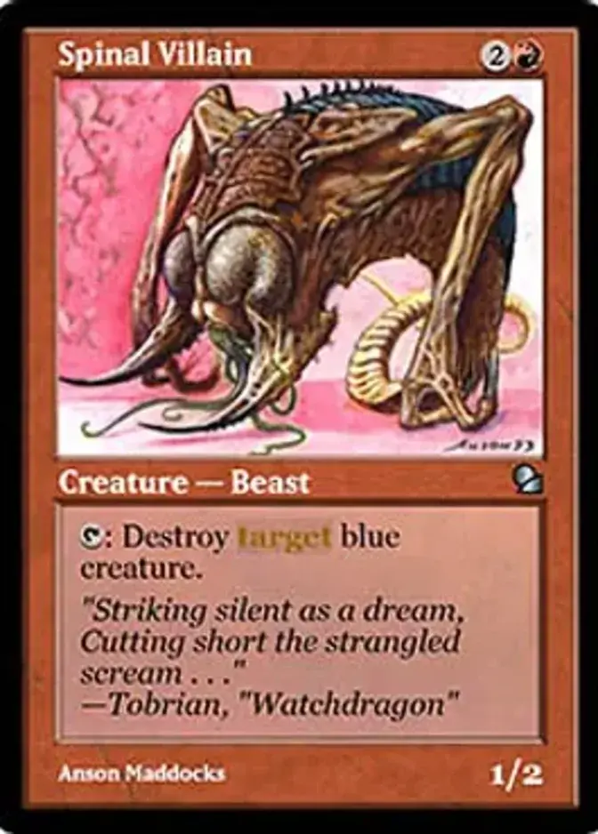 Spinal Villain [MED] (F)