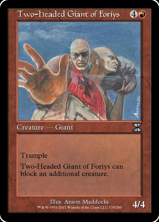 Two-Headed Giant of Foriys [ME4] (F)