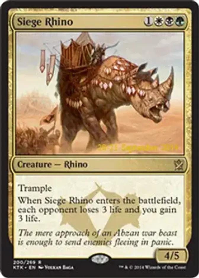 Siege Rhino [PRM-PRE] (F)