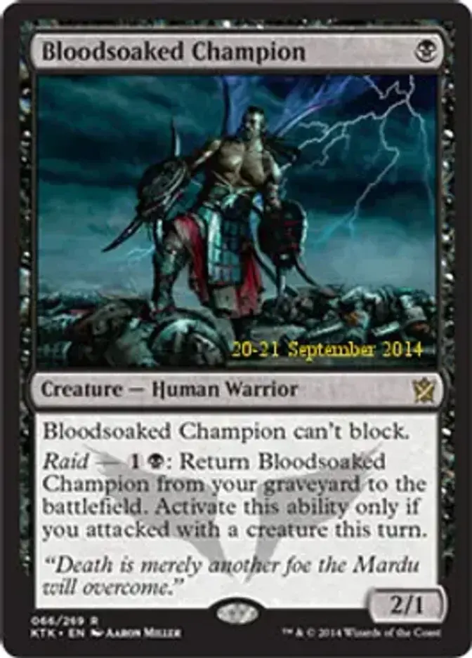 Bloodsoaked Champion [PRM-PRE] (F)